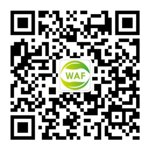 WAF 世界农产品展 微信公众号 二维码
